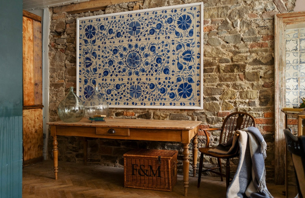 Large Framed Suzani – Joy Thorpe